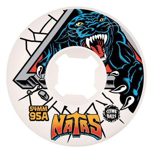 Slime Balls - Natas Reissue Hardline 95a Wheels (54mm)