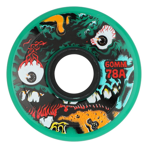 Slime Balls - Roskopp Face Two Reissue OG Slime Green 78a Wheels (60mm)