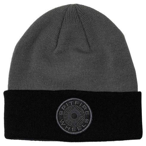 Spitfire - '87 Swirl Patch Beanie (Grey/Black)
