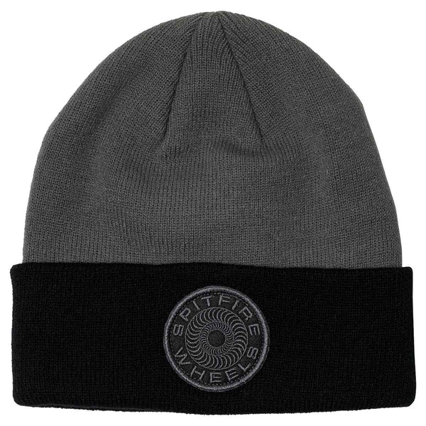 Spitfire - '87 Swirl Patch Beanie (Grey/Black)