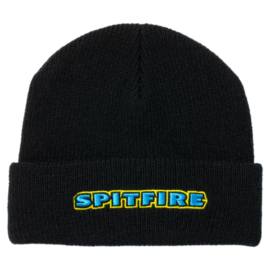 Spitfire - Big Head Mushroom Beanie (Black)