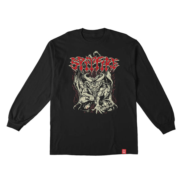 Spitfire - Demon Long Sleeve Shirt (Black)