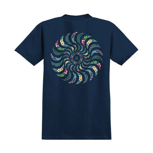Spitfire - Floral Classic Swirl Shirt (True Navy/Multi.)