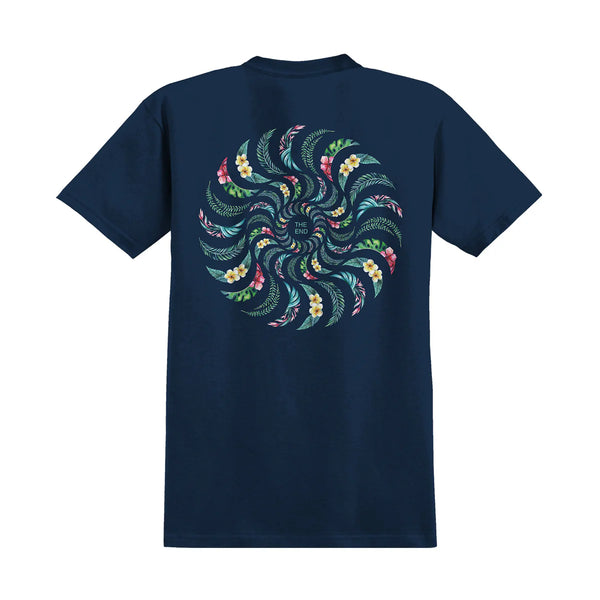Spitfire - Floral Classic Swirl Shirt (True Navy/Multi.)