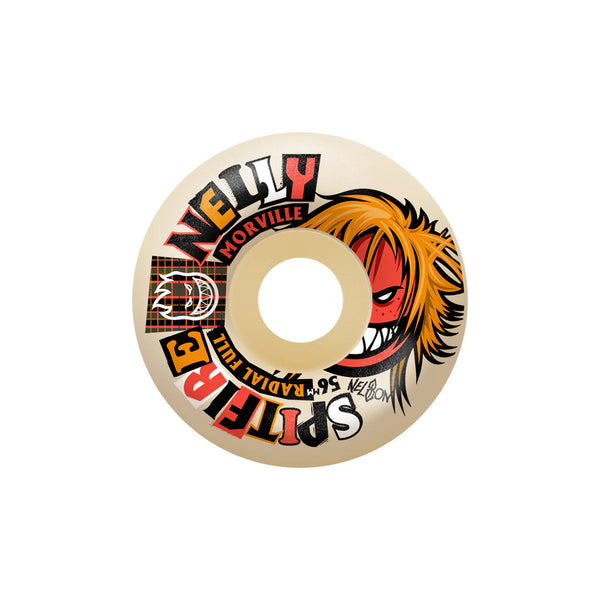 Spitfire - Formula 4 99 Nelly Morville Rough Cut Radial Full Wheel (56mm/59mm)