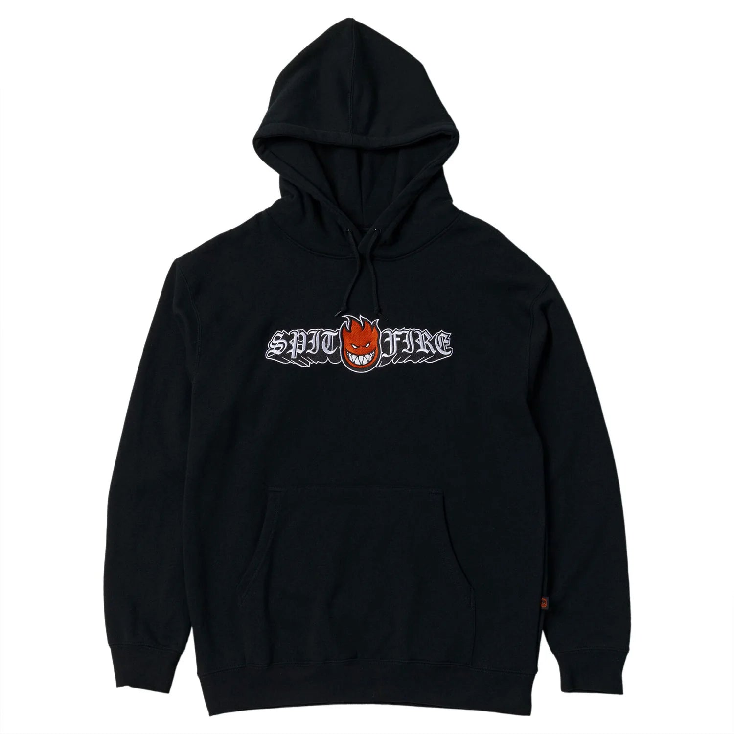 激レア SPITFIRE OLD ENGLISH フルジップ フーディー Spitfire Old E Embroidered Black Zip Hoodie | Zumiez