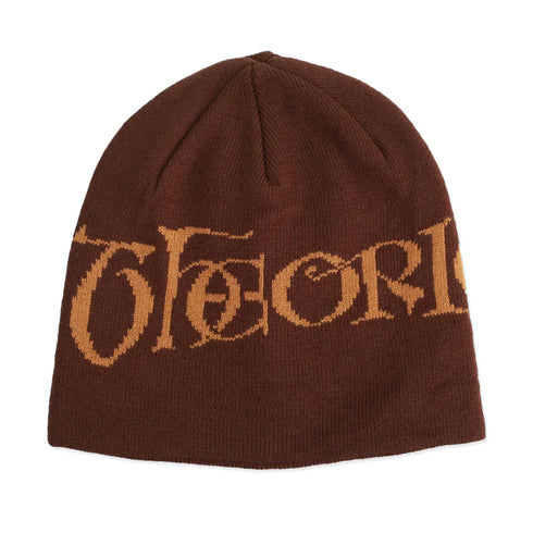 Theories - Secretum Jacquard Beanie (Burnt Orange)