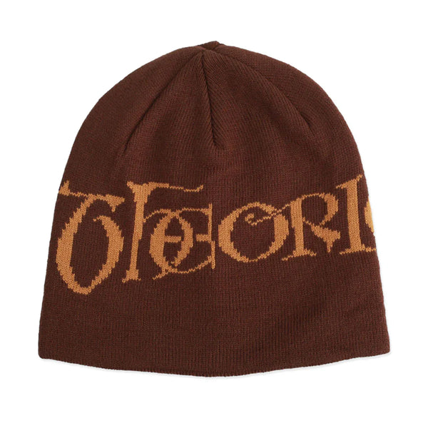 Theories - Secretum Jacquard Beanie (Burnt Orange)