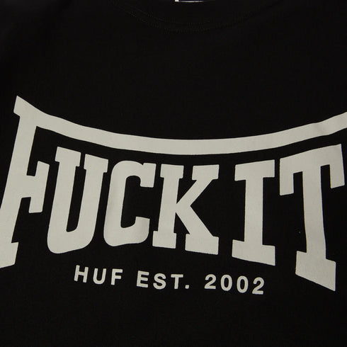 Huf - Throwing Hands Long Sleeve Shirt (Black)*SALE