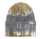 Autumn - Tie Dye Split Beanie (Khaki)