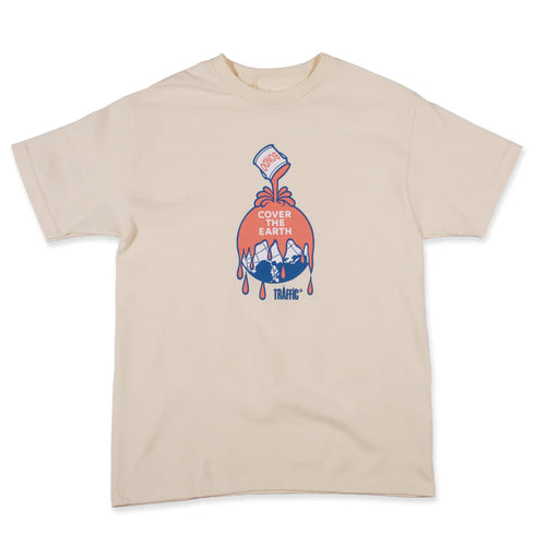 Traffic - Cover the Earth Tee (Cream)