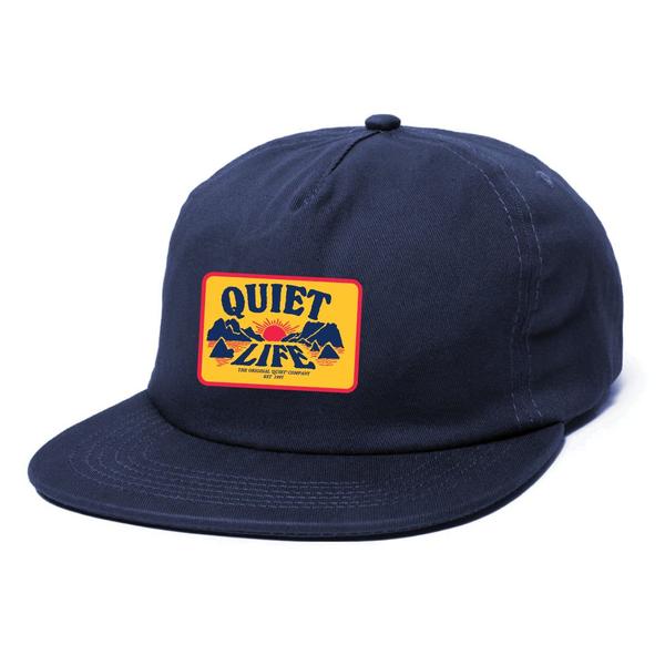 The Quiet Life - Sunset Patch Hat (Navy)
