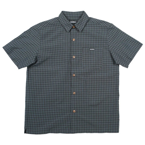 Theories - Avignon Flannel Button-Up Shirt (Azure Blue)