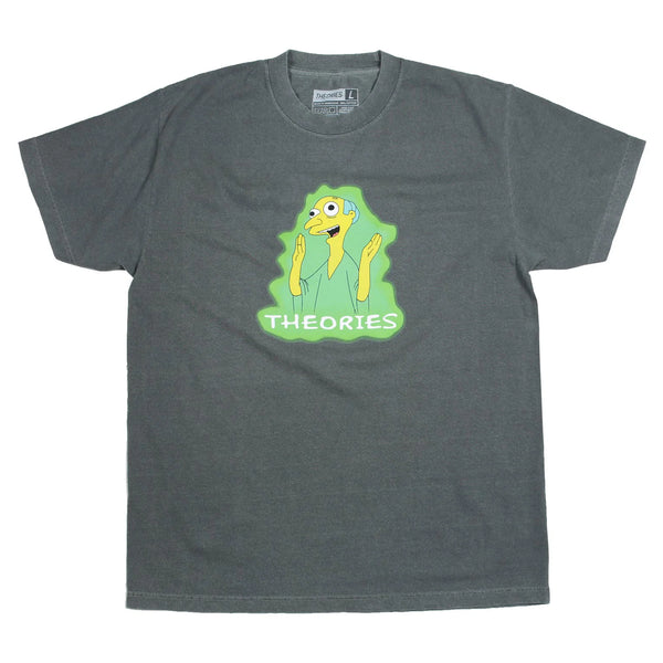 Theories - Healthy Green Glow Shirt (Washed Black)