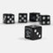 Thrasher - Gonz Dice Set (Black)