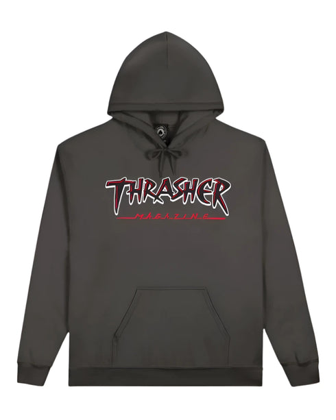 Thrasher - Slash Hoodie (Charcoal)