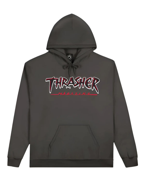Thrasher - Slash Hoodie (Charcoal)