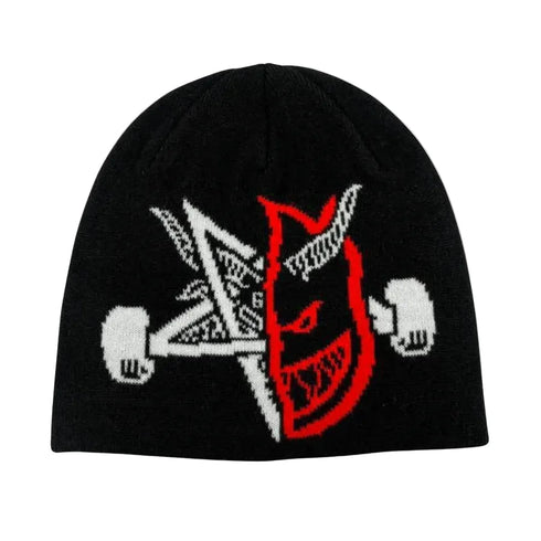 Thrasher - Thrasher X Spitfire Thrash & Burn Skully Beanie (Black)
