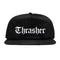 Thrasher - Thrasher X Spitfire Thrash & Burn The End Oath Snapback Hat (Black)