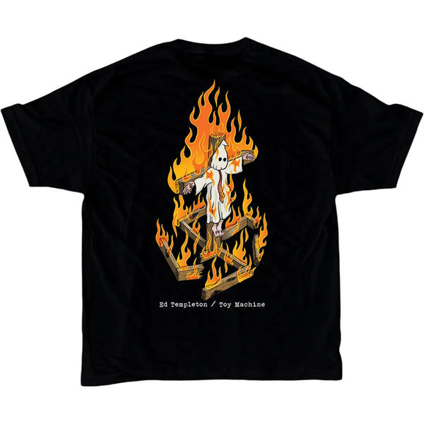 Toy Machine - Charred Cross Shirt (Black)