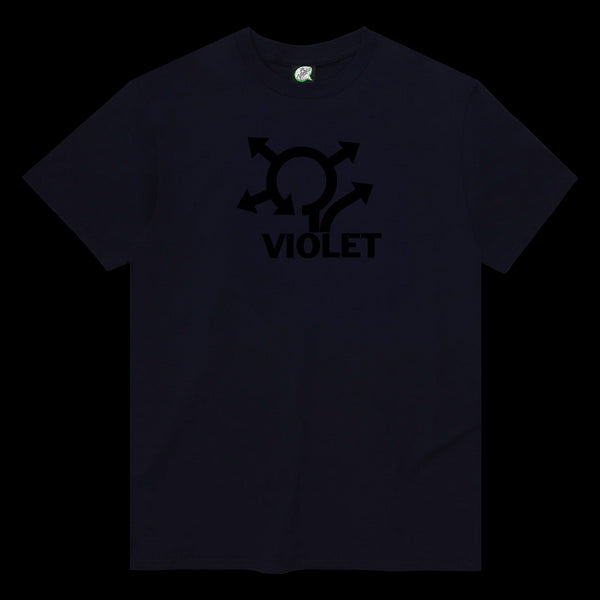 Violet - Where Do You Think You're Going Shirt (Navy)