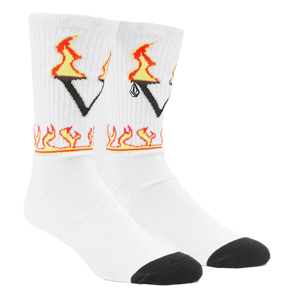 Volcom - Fergadelic Socks (White)