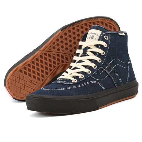 Vans - Skate Crockett Hi Decon (Denim Car Blue/Black) *SALE