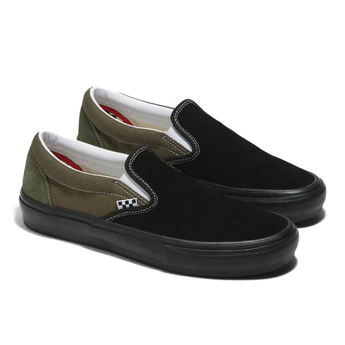Vans - Skate Slip-On (Black/Grape Leaf)