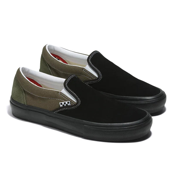 Vans - Skate Slip-On (Black/Grape Leaf)