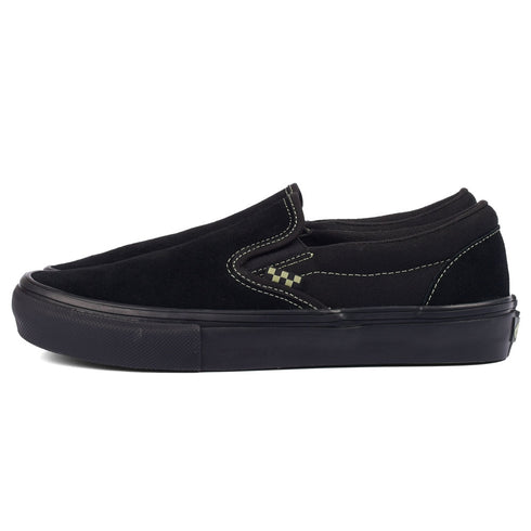 Vans - Skate Slip-On (Black/Olive Green)