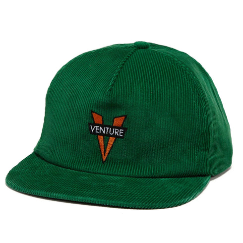 Venture - Heritage Snapback Hat (Dark Green)