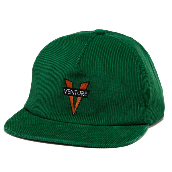 Venture - Heritage Snapback Hat (Dark Green)