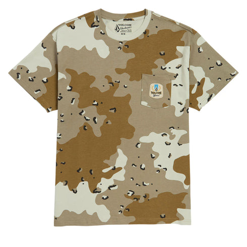 Volcom - Desert Beers Pocket Shirt (Light Khaki)