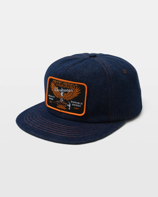 Volcom - Hammered Work Hat (Dust Bowl Indigo)