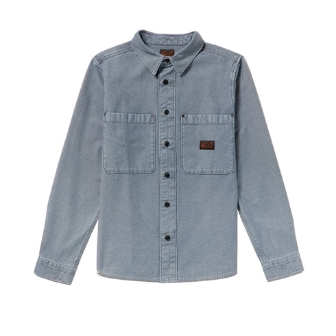 Volcom - Levelstone Long Sleeve Shirt (Blue Wash)