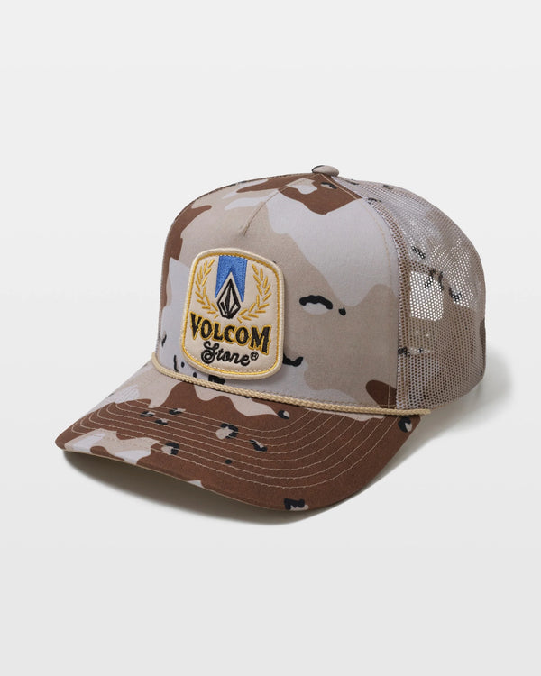 Volcom - Stoney Trail Trucker Hat (Light Khaki)