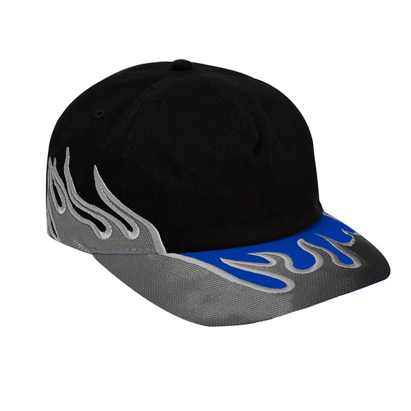 WKND - Flame Hat (Black/Blue)*SALE