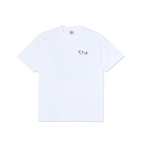 Polar - Happy Sad Fill Logo Shirt (White)