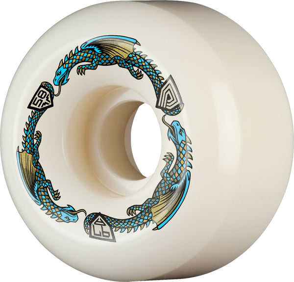 Powell - Dragon Formula Blue Ratbone II 97A Wheels (58mm)
