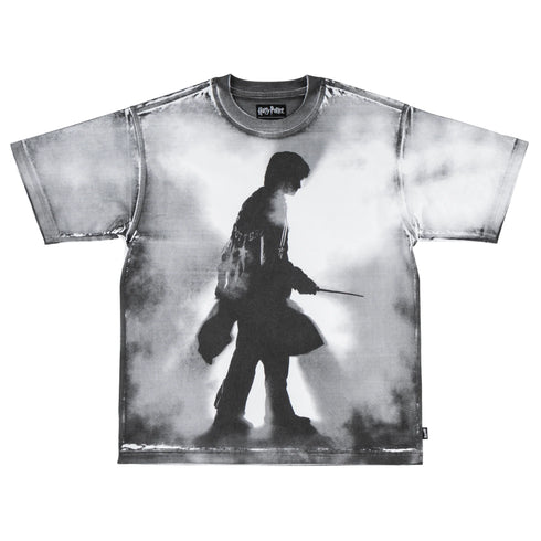 Welcome - Harry Potter X Welcome Shadow Overprint Shirt (White)