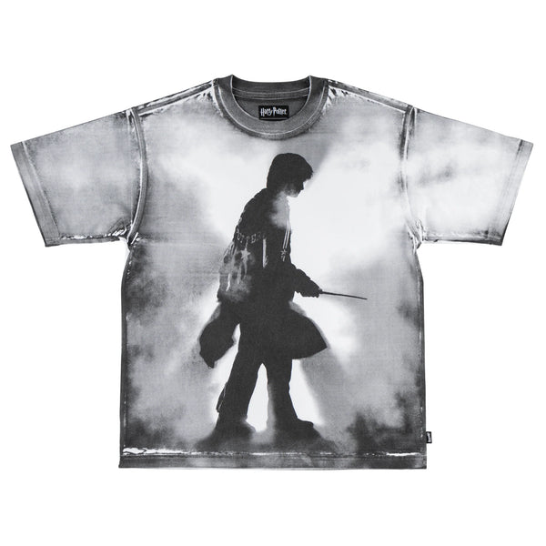 Welcome - Harry Potter X Welcome Shadow Overprint Shirt (White)