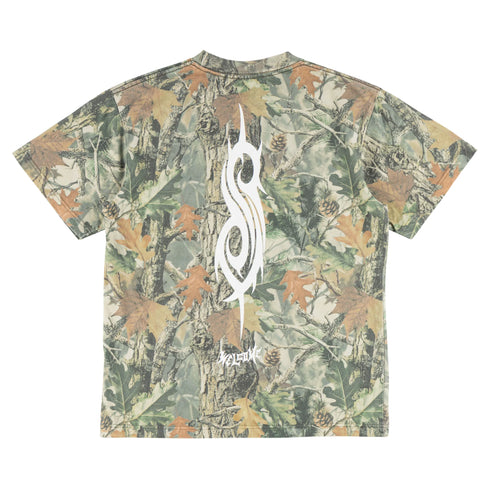 Welcome - Welcome X Slipknot Oval Logo Boxy Shirt (Camo)