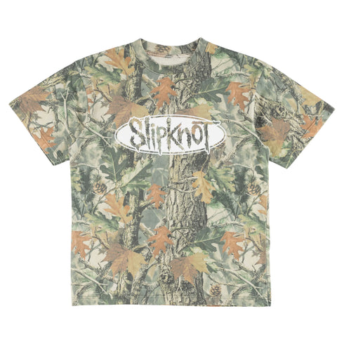 Welcome - Welcome X Slipknot Oval Logo Boxy Shirt (Camo)