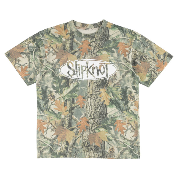 Welcome - Welcome X Slipknot Oval Logo Boxy Shirt (Camo)
