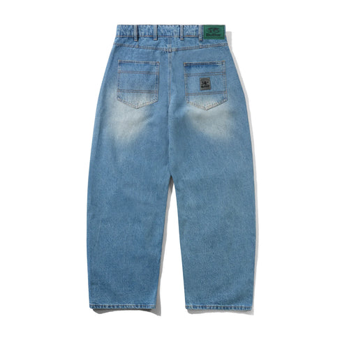Butter Goods - Wide Cut Denim Jeans (Worn Indigo)