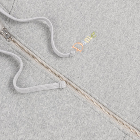 Dime - Friends Zip Hoodie (Heather Gray) *SALE