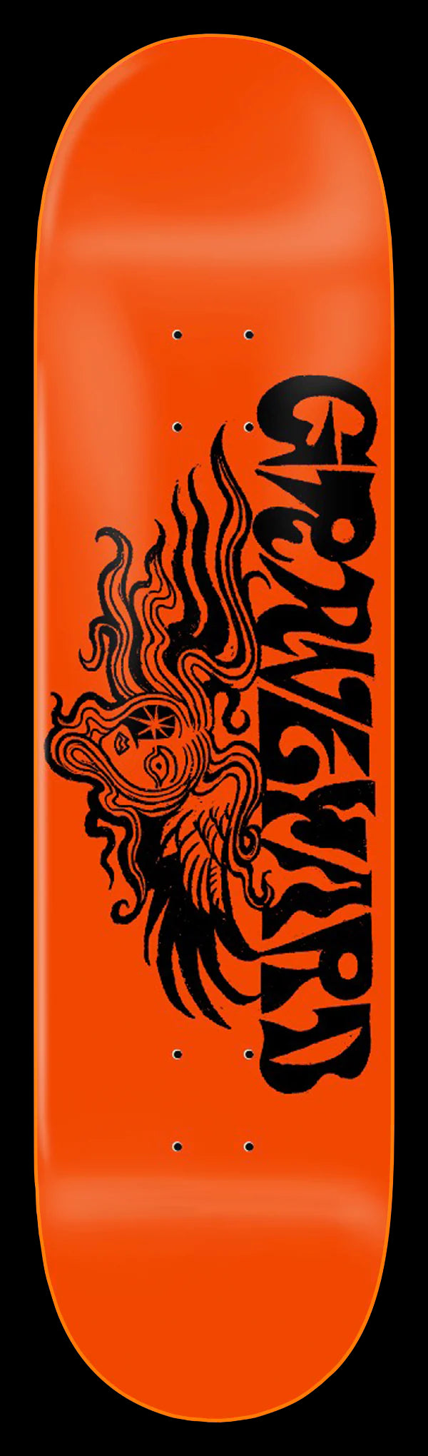 Zero - Zero X Graveyard Medusa Orange Dip Deck (8.25")
