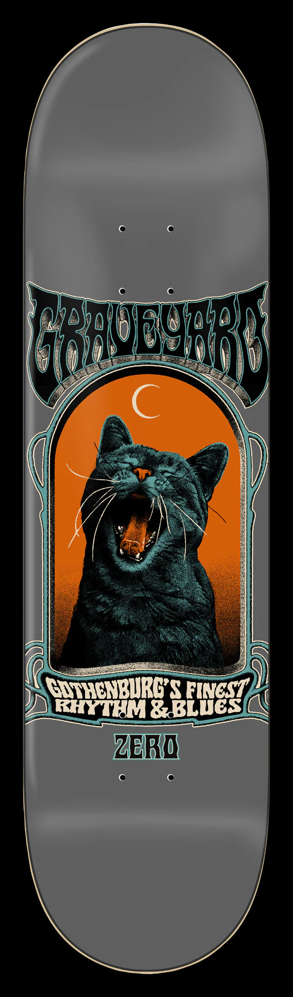 Zero - Zero X Graveyard Screaming Cat Deck (8.5")