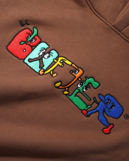 Butter Goods - Zorched Pullover Hood (Bark)