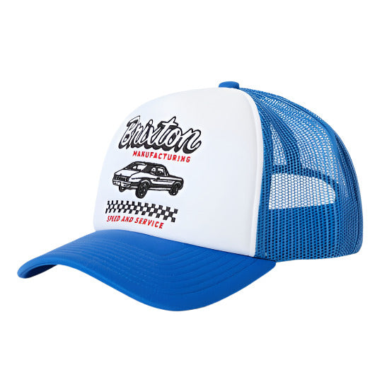 Brixton - Speed And Service Trucker Hat (Electric Blue)